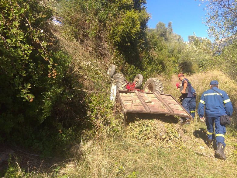 Αγρίνιo: Νεκρός 43χρονος πατέρας δύο παιδιών από ανατροπή τρακτέρ