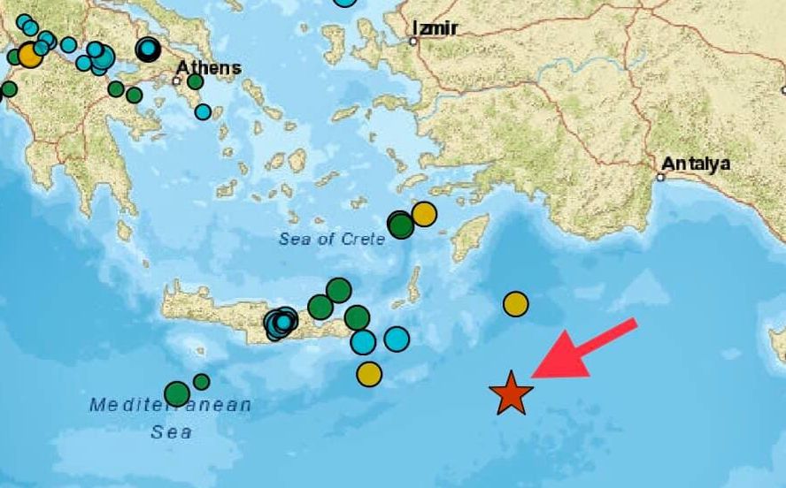 Ισχυρός σεισμός 6,1 Ρίχτερ ανοιχτά της Καρπάθου – Αισθητός και σε Κύπρο και Αίγυπτο – Τι λένε οι σεισμολόγοι