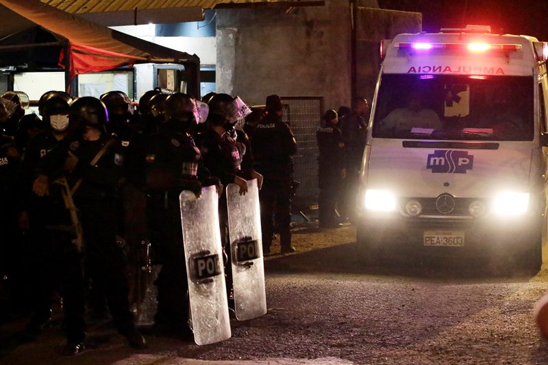 Επτά νεκροί κρατούμενοι σε φυλακή του Ισημερινού