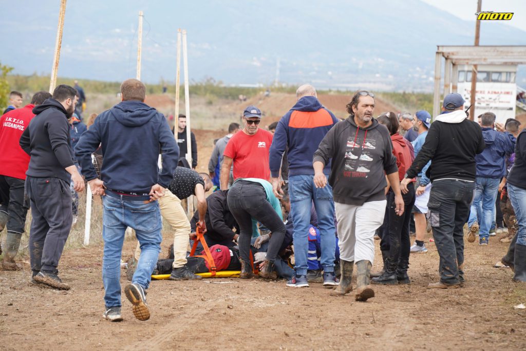 Γιαννιτσά: Δύο σοβαρά τραυματίες σε πίστα αγώνων μοτοκρός