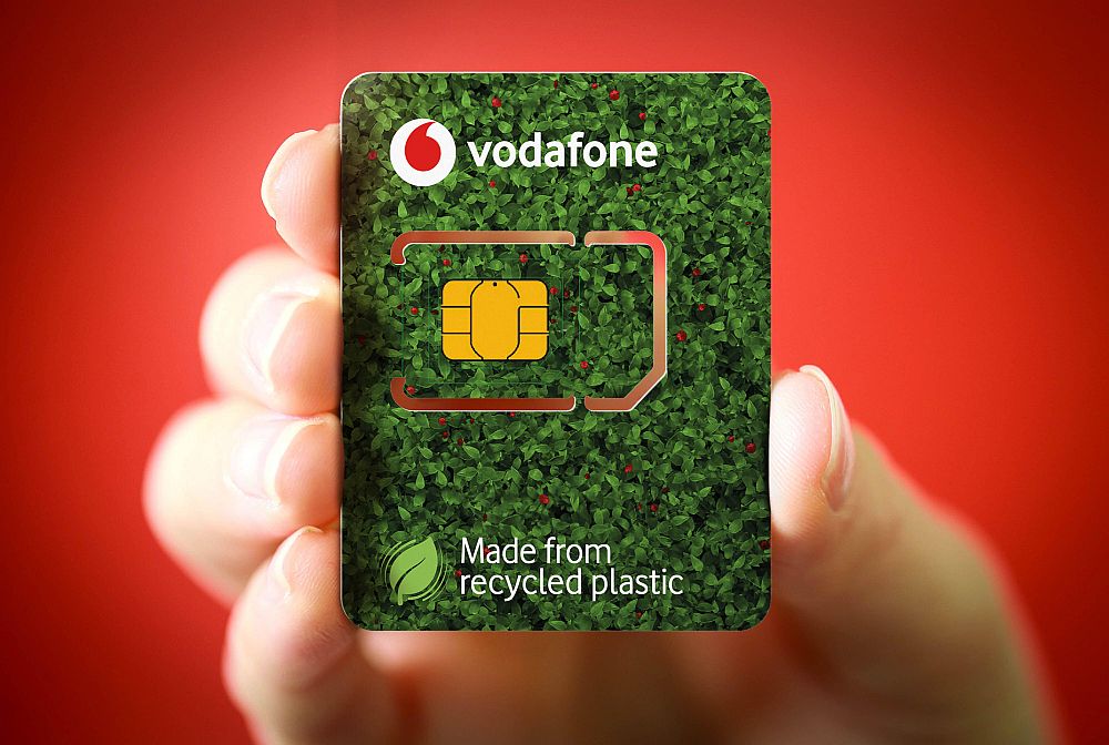 Η Vodafone φέρνει τις Eco-SIM, τις νέες οικολογικές κάρτες SIM που είναι κατασκευασμένες από ανακυκλωμένο πλαστικό  