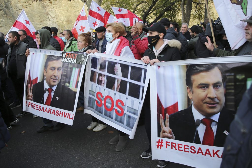 Γεωργία: Σε κρίσιμη κατάσταση ο πρώην πρόεδρος λόγω απεργίας πείνας