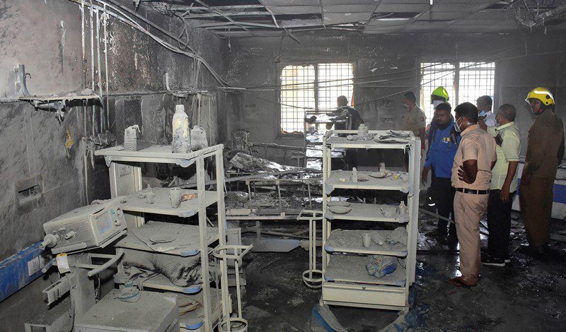 Ινδία: 11 νεκροί και 7 τραυματίες από φωτιά σε νοσοκομείο