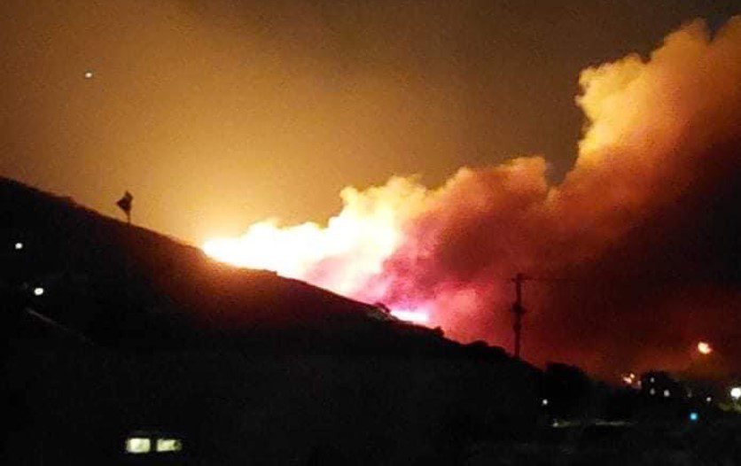 Υπό έλεγχο η μεγάλη φωτιά στην Τήνο