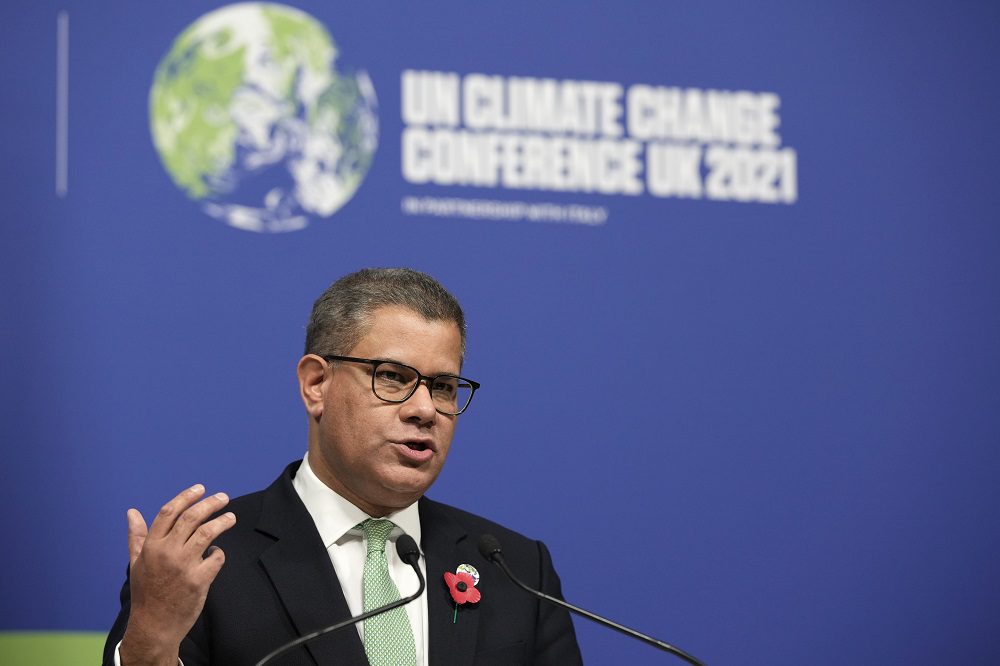 Πρόεδρος COP26: Κίνα και Ινδία θα χρειαστεί να εξηγήσουν την κίνησή τους για τον άνθρακα