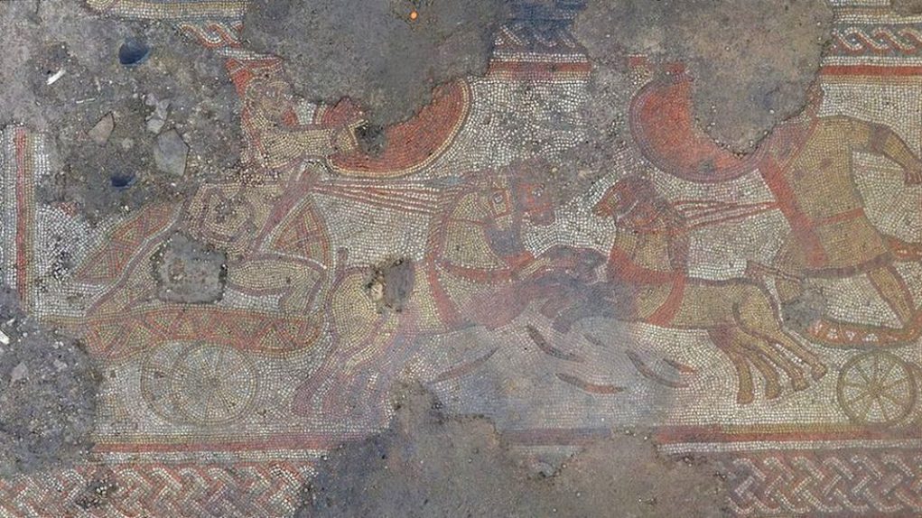 Βρετανία: Ανακαλύφθηκε σπάνιο ρωμαϊκό ψηφιδωτό με σκηνές από την Ιλιάδα