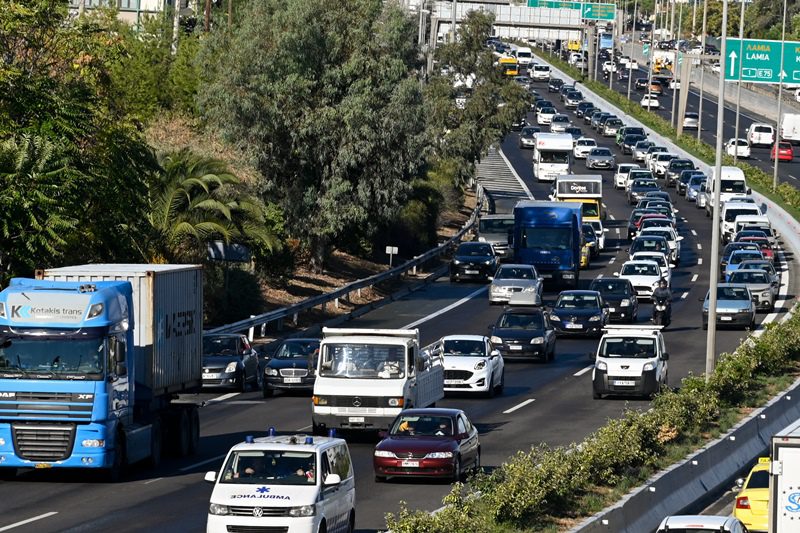 Κυκλοφοριακές ρυθμίσεις στις εθνικές οδούς Αθηνών- Κορίνθου και Αθηνών- Λαμίας, λόγω έργων