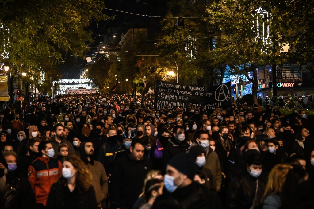 Αλέξανδρος Γρηγορόπουλος: Μαζική πορεία στη μνήμη του Αλέξη