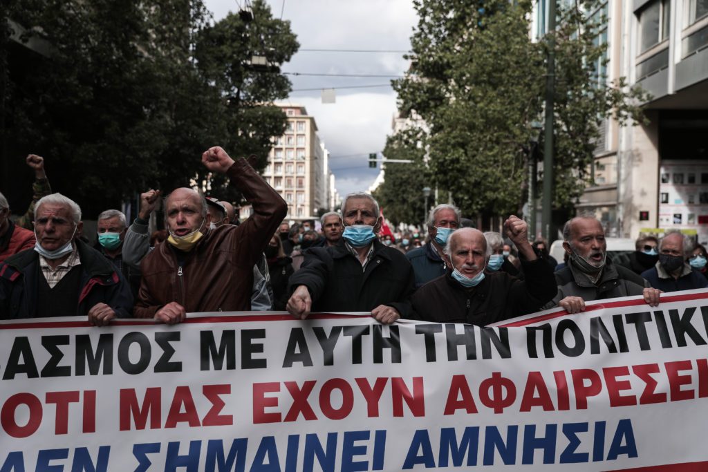 Οι συνταξιούχοι και πάλι στους δρόμους: Όχι αντίδωρο αλλά 13η και 14η σύνταξη