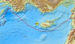 Κύπρος: Σεισμική δόνηση 4,9 Ρίχτερ ταρακούνησε την Πάφο