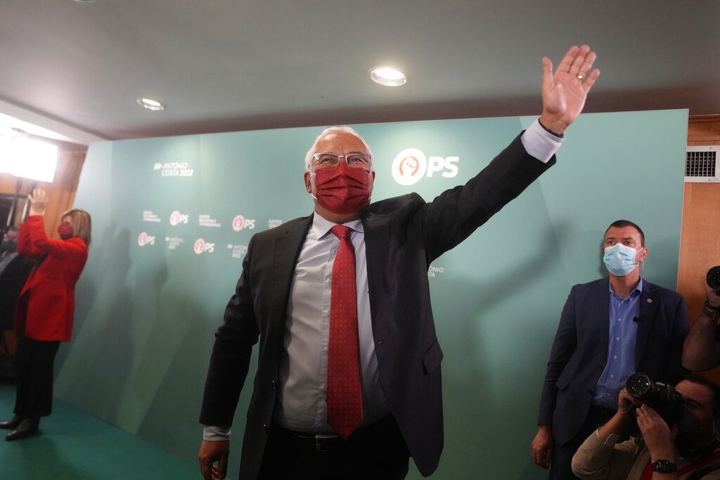 Ιστορική νίκη του Αντόνιο Κόστα στην Πορτογαλία – Όλες οι δημοσκοπήσεις έδειχναν ισοπαλία