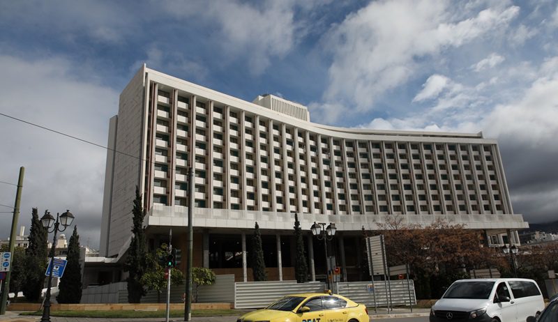 Συγκέντρωση διαμαρτυρίας των εργαζομένων στο Ξενοδοχείο Hilton