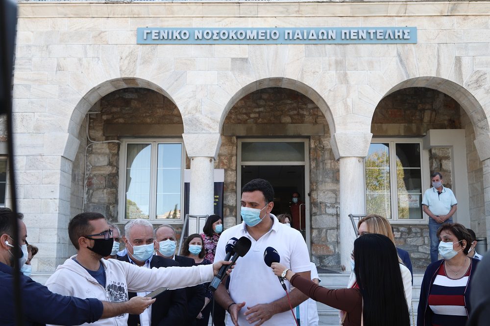 Ηλιόπουλος: Αδιανόητη η απόφαση αναστολής λειτουργίας του Παίδων Πεντέλης ως νοσοκομείο