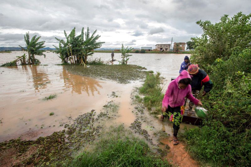 Μαδαγασκάρη: Τουλάχιστον τρεις νεκροί από τον κυκλώνα Μπατσιράι