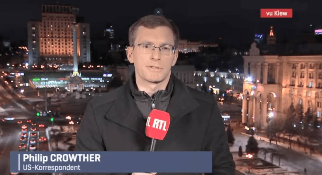 Ουκρανία: Viral η ανταπόκριση δημοσιογράφου από το Κίεβο σε… έξι γλώσσες (Video)