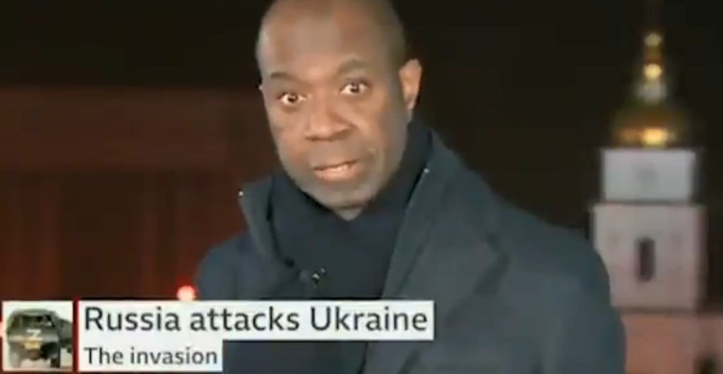 Δημοσιογράφος του BBC δακρύζει για την εισβολή στην Ουκρανία