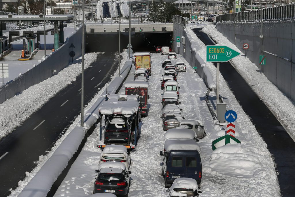 Ικανοποιημένος ο υφυπουργός Πολιτικής Προστασίας για την αντιμετώπιση του χιονιά