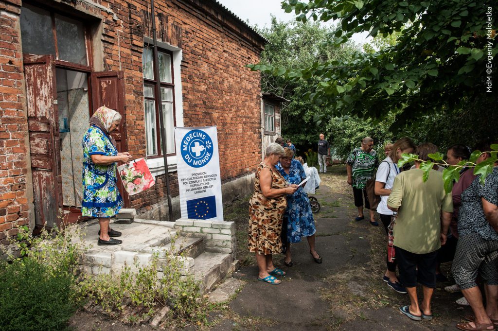 Οι Γιατροί του Κόσμου συγκεντρώνουν ανθρωπιστική βοήθεια για την Ουκρανία