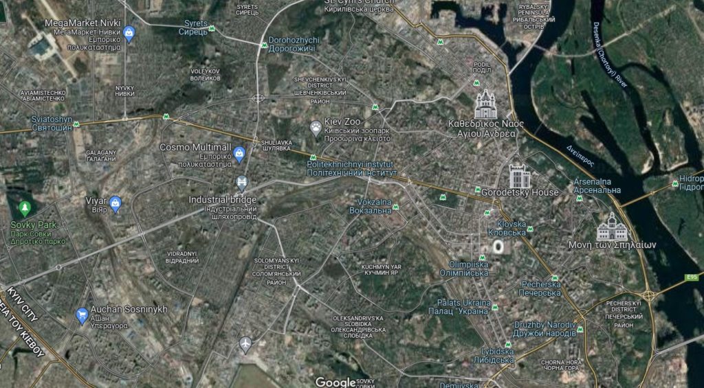 Η Google απενεργοποίησε χάρτες της Ουκρανίας για να μην «δίνει πληροφόρηση»
