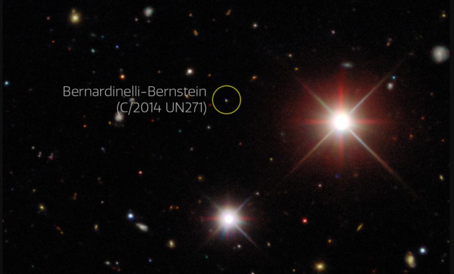 Ο κομήτης Μπερναρντινέλι-Μπερνστάιν ο μεγαλύτερος που έχει ποτέ παρατηρηθεί
