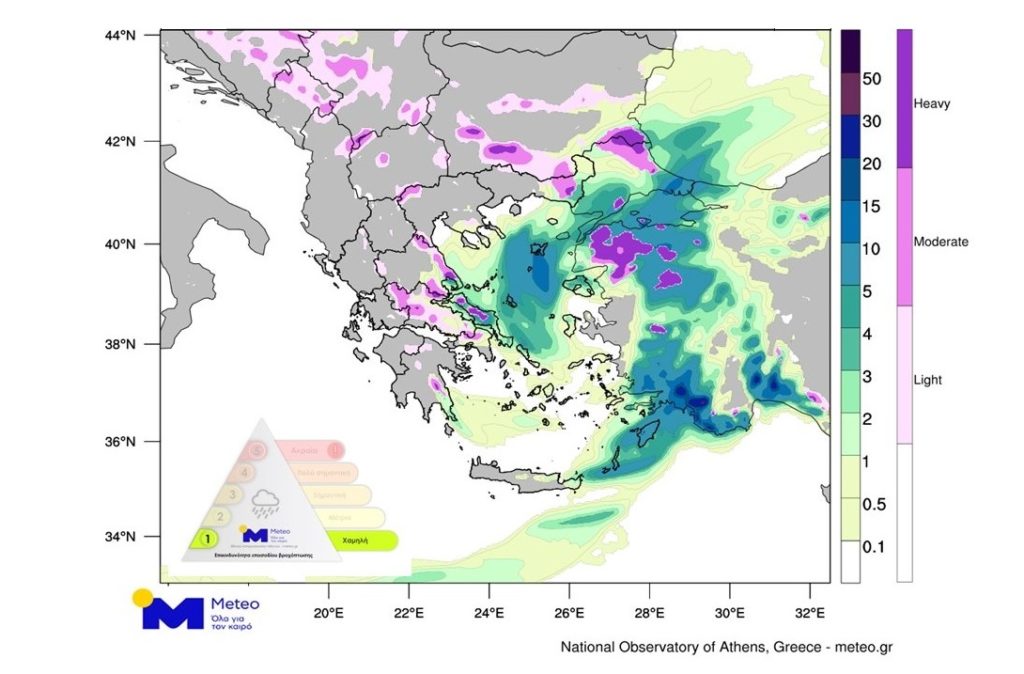 Καιρός: Πώς θα κινηθεί το ψυχρό μέτωπο – Πρόγνωση έως και τη Δευτέρα 14 Φεβρουαρίου