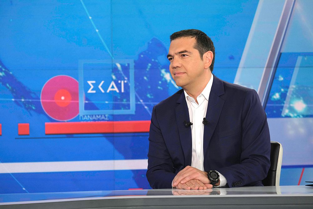 Όταν ο Τσίπρας πέρασε την πόρτα του ΣΚΑΪ