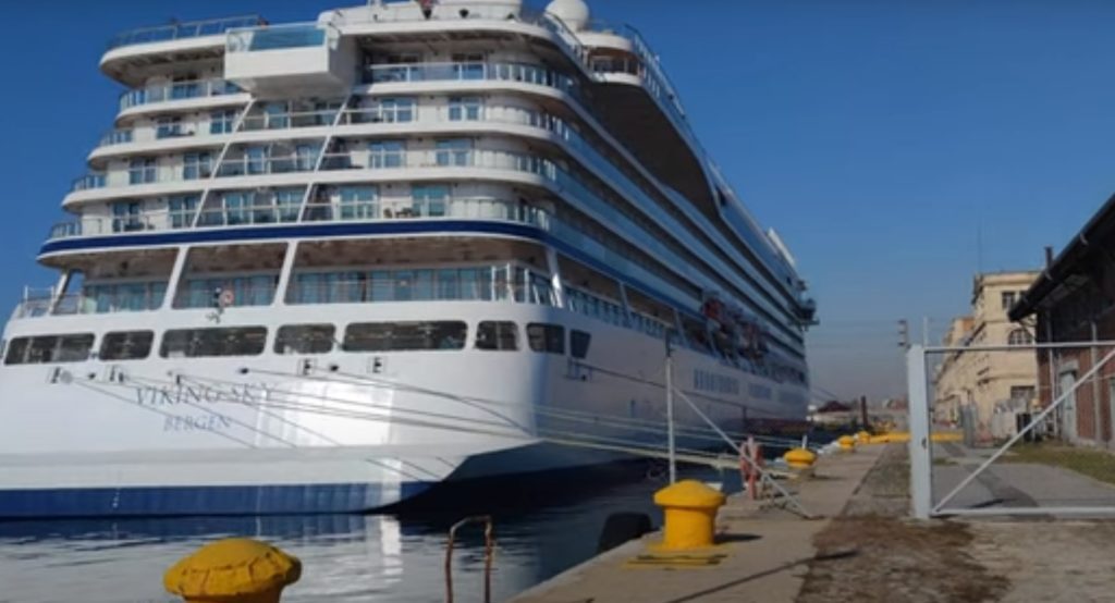 Θεσσαλονίκη: Η έλευση του Viking Sky ανοίγει νωρίτερα τη φετινή σεζόν κρουαζιέρας (Video)