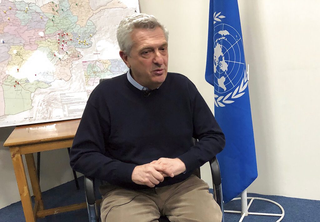 Επικεφαλής του ΟΗΕ για τους Πρόσφυγες:  «Να μην ξεχαστεί η ανθρωπιστική κρίση στο Αφγανιστάν»