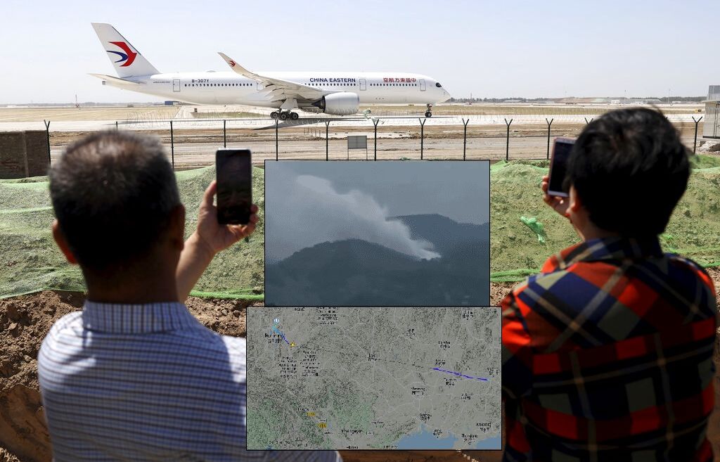 Συντριβή Boeing 737 με 132 επιβαίνοντες στην Κίνα – Οι πρώτες εικόνες από το σημείο (Video)