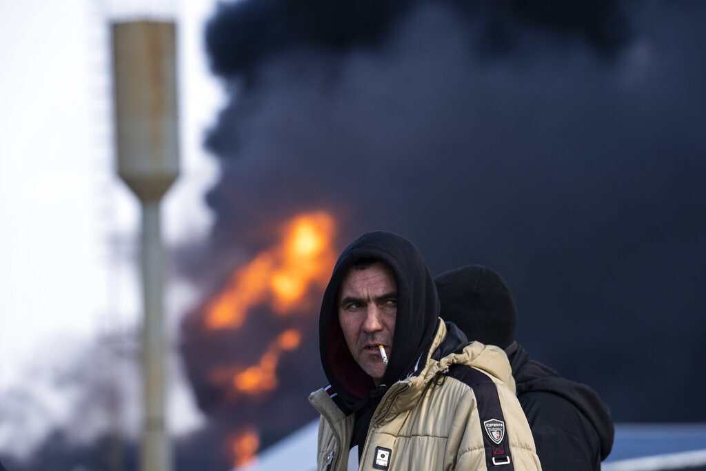 Ουκρανία: Το Κίεβο λέει ότι απέκρουσε ρωσική επίθεση στην πόλη Σλάβουτιτς, όπου ζουν οι εργάτες του Τσερνόμπιλ