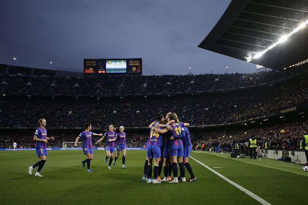 Βαρκελώνη: Ιστορικό ρεκόρ 91.553 θεατών σε αγώνα γυναικών στο Μπαρτσελόνα – Ρεάλ Μαδρίτης (Video)