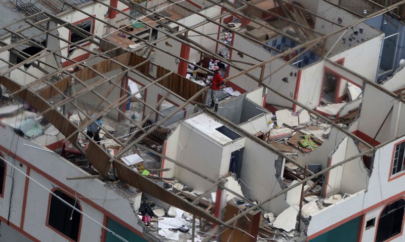 Iσημερινός: Zημιές σε κτίρια από σεισμό 5,8 Ρίχτερ