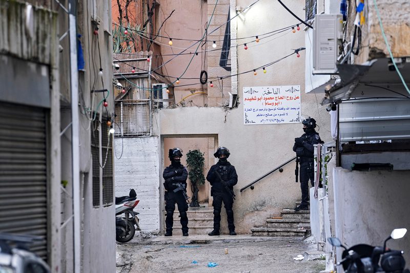 Ισραηλινοί αστυνομικοί σκότωσαν 19χρονο Παλαιστίνιο στην παλιά πόλη της Ιερουσαλήμ