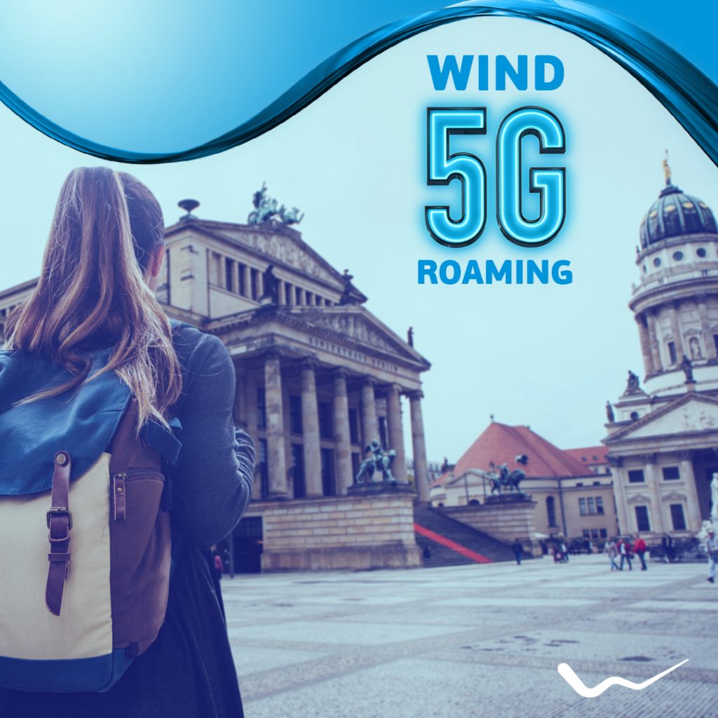 WIND: 5G ROAMING σε 28 χώρες