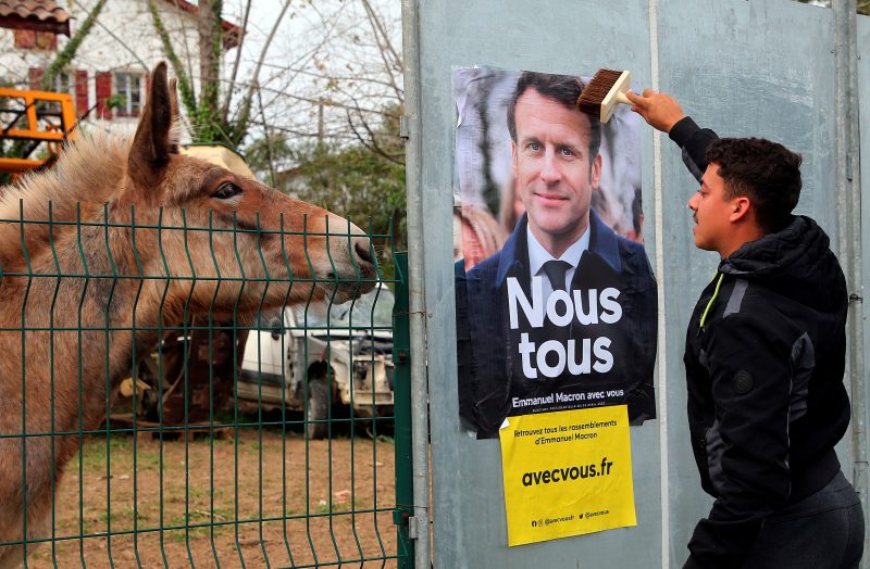 Γαλλία: Νικητής στον δεύτερο γύρο ο Μακρόν με  55,5%, σύμφωνα με δημοσκόπηση