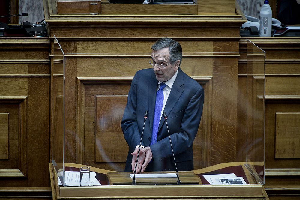 Σαμαράς για ομιλία στρατιώτη Αζόφ στη Βουλή των Ελλήνων: «Μεγάλο λάθος αυτό που έγινε»