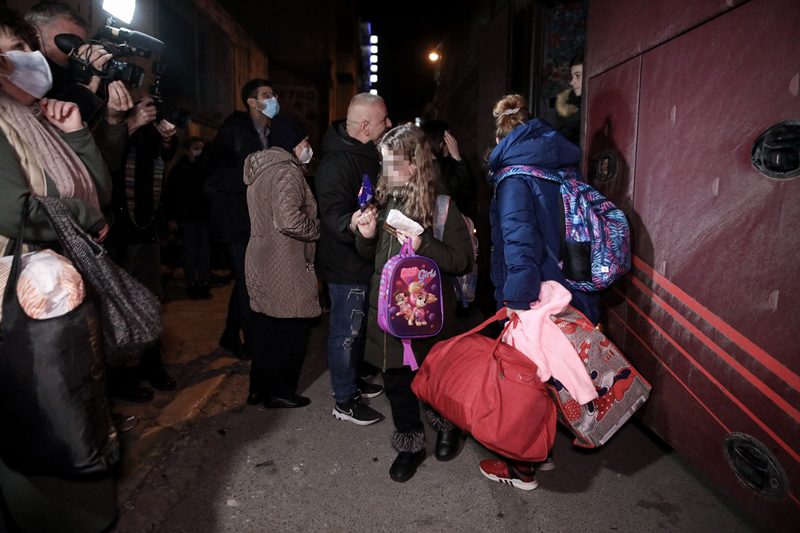 387 Ουκρανοί πρόσφυγες ήρθαν στην Ελλάδα το τελευταίο 24ωρο