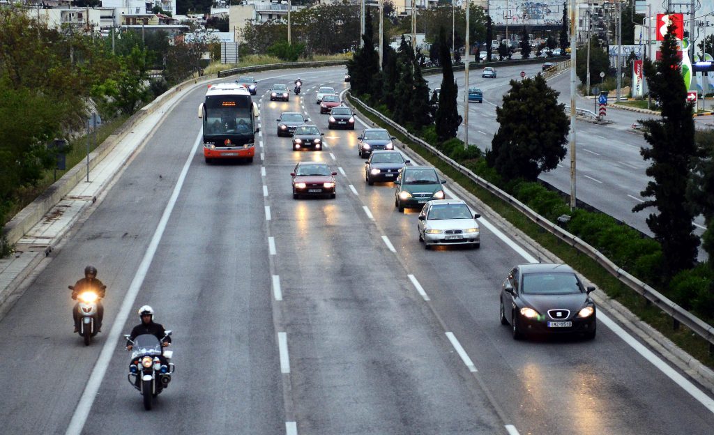Κυκλοφοριακές ρυθμίσεις στην Αθηνών – Λαμίας, στο ύψος του Ωρωπού