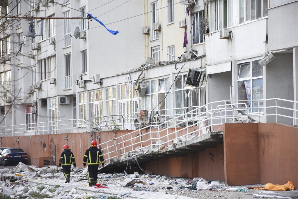 Ουκρανία: Πυραυλική επίθεση στην Οδησσό