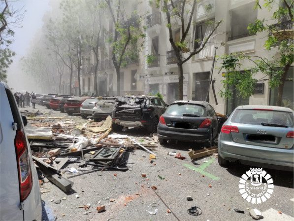 Μαδρίτη: Ισχυρή έκρηξη με δεκάδες τραυματίες σε διαμέρισμα