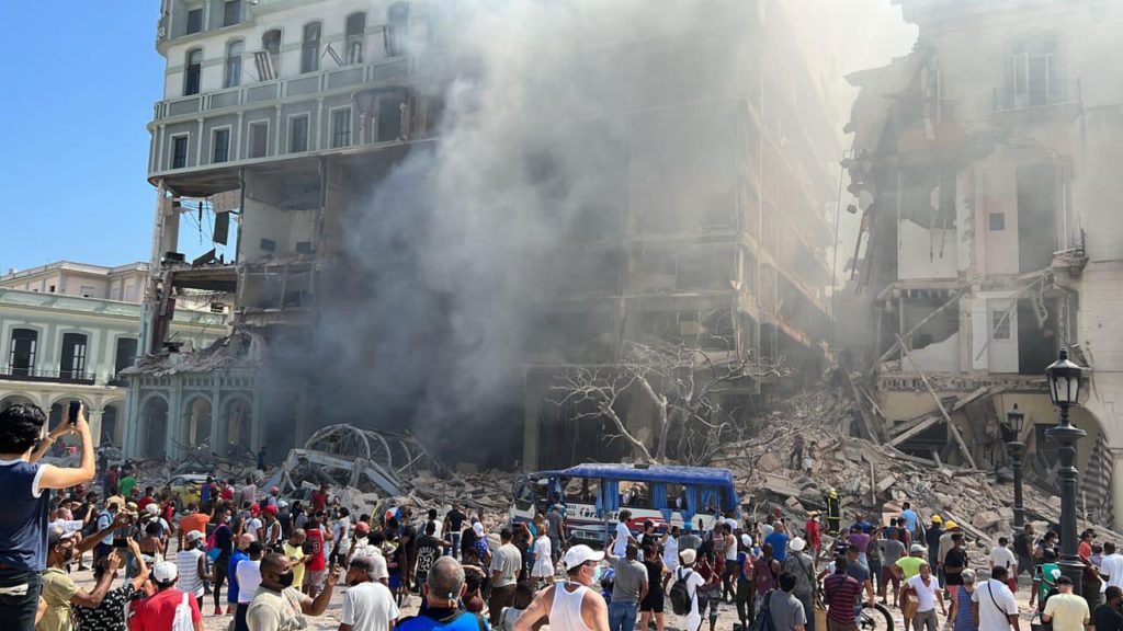 Κούβα: Ισχυρή έκρηξη σε ξενοδοχείο στην Αβάνα – Τουλάχιστον 8 νεκροί, καταστράφηκε το κτίριο