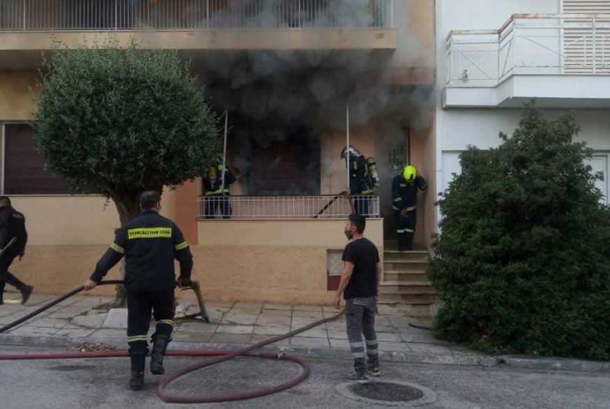 Ηλιούπολη: Τραγωδία με έναν νεκρό μετά από πυρκαγιά σε διαμέρισμα