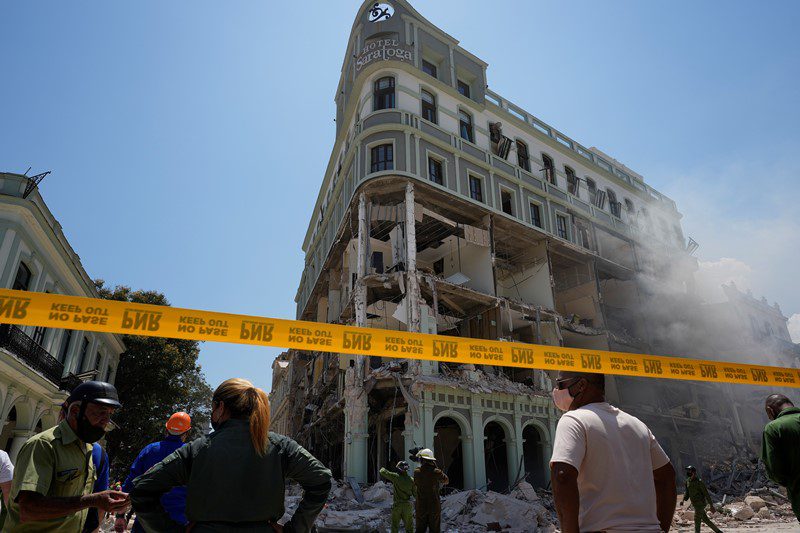 Κούβα: Στους 32 οι νεκροί, 19 άνθρωποι αγνοούνται από την έκρηξη σε ξενοδοχείο