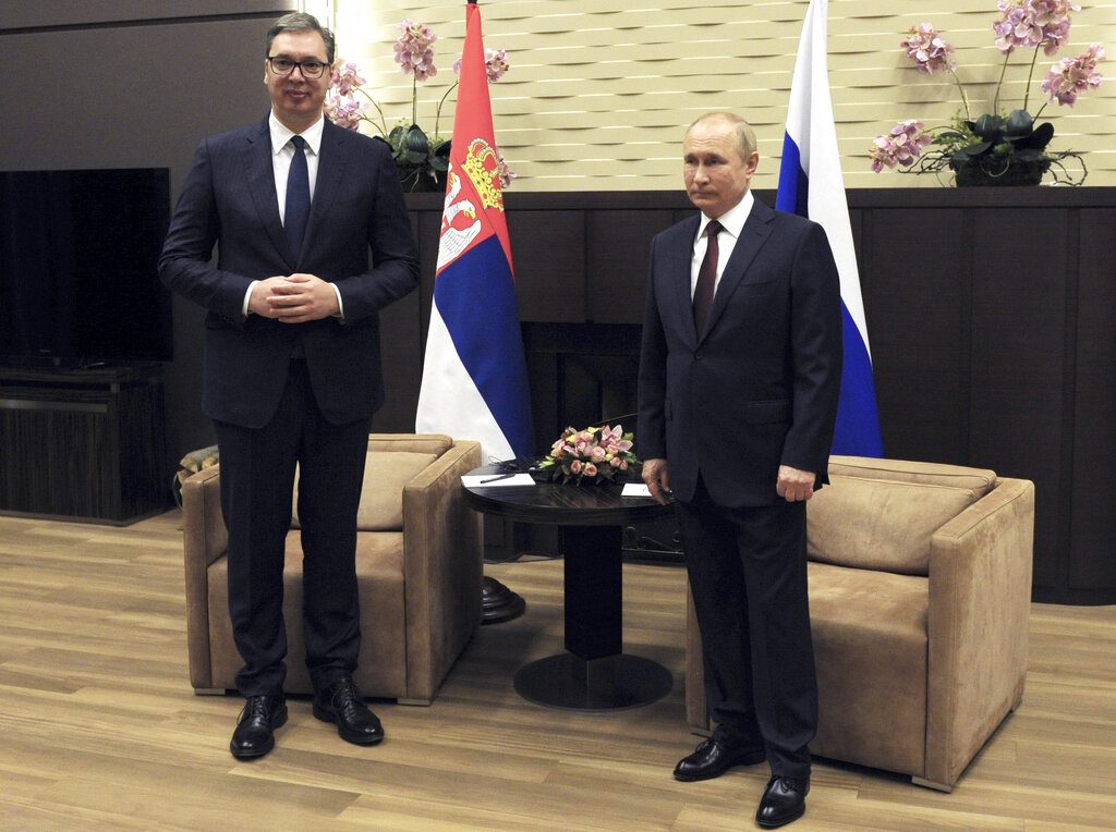 Συμφωνία Βούτσιτς-Πούτιν για νέο τριετές συμβόλαιο εφοδιασμού με φυσικό αέριο