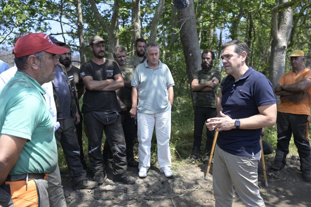 Αλέξης Τσίπρας: Στη βόρεια Εύβοια αποκρυσταλλώνεται η κοροϊδία του επιτελικού κράτους Μητσοτάκη