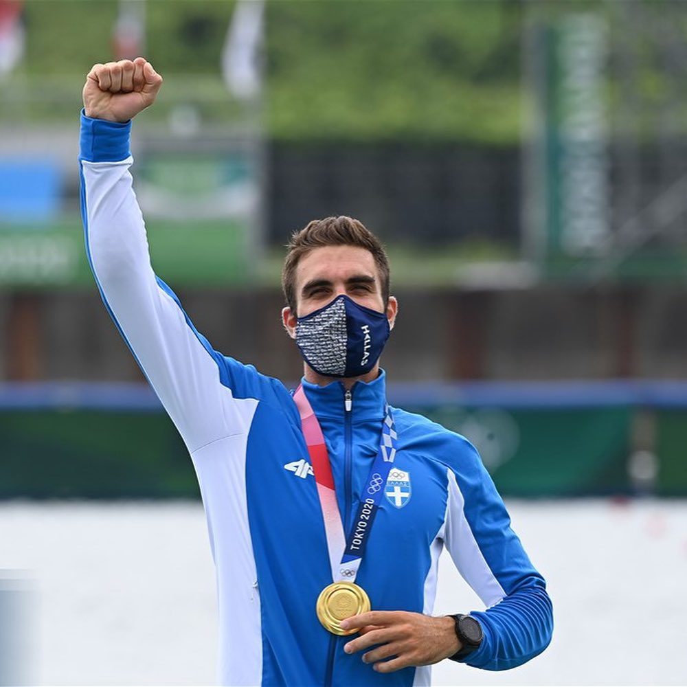 O Στέφανος Ντούσκος στο 1ο “Olympic Day Run” Ancient Olympia