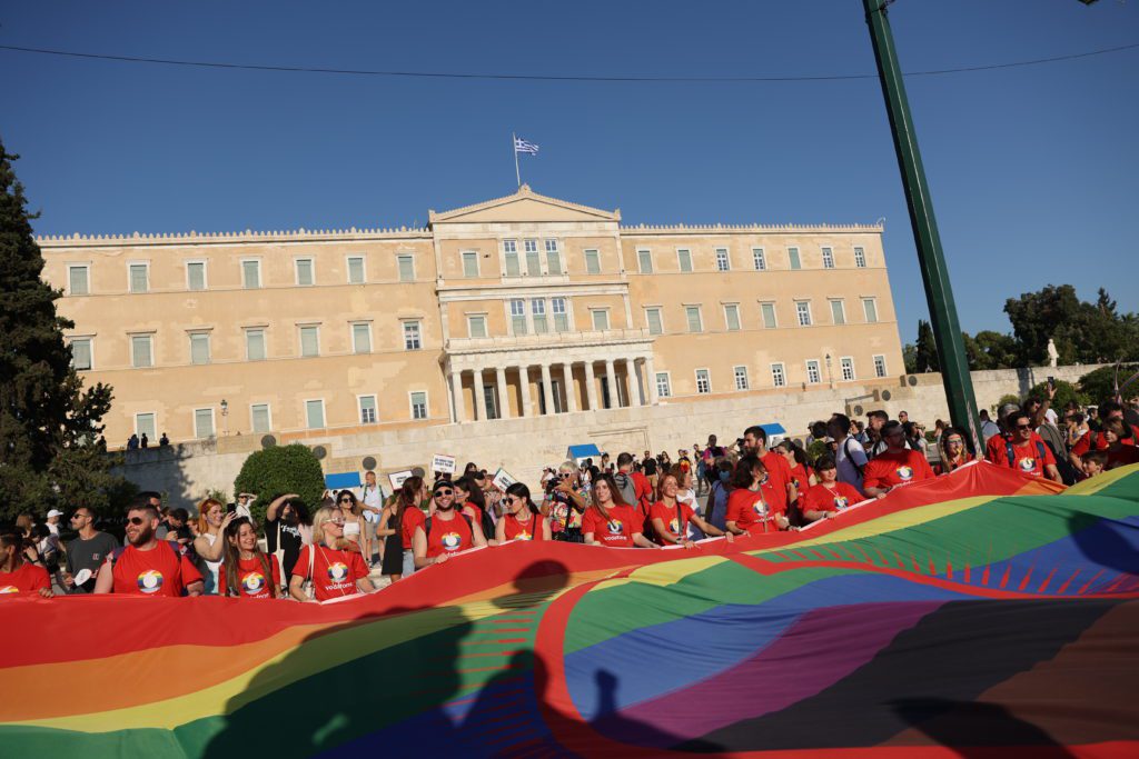 Οι πολιτικές παρεμβάσεις στο Athens Pride 2022