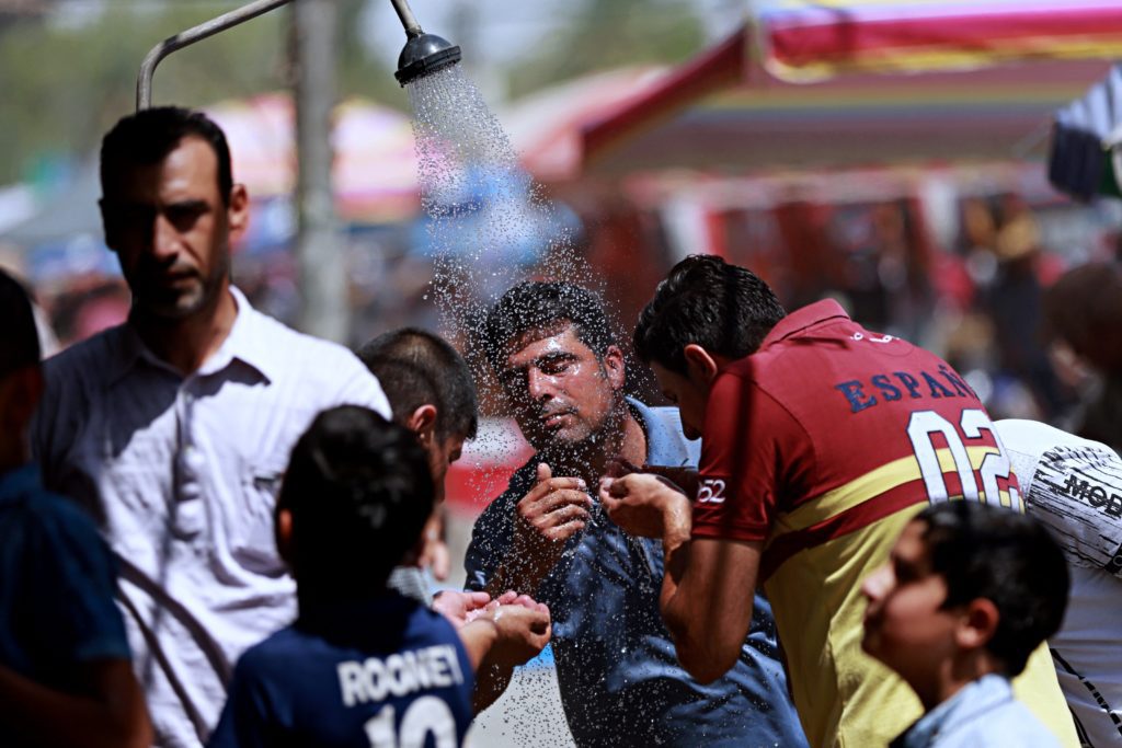 Καλοκαιρινή κόλαση στο Ιράκ: Τους 50 βαθμούς υπό σκιά έφτασε η θερμοκρασία