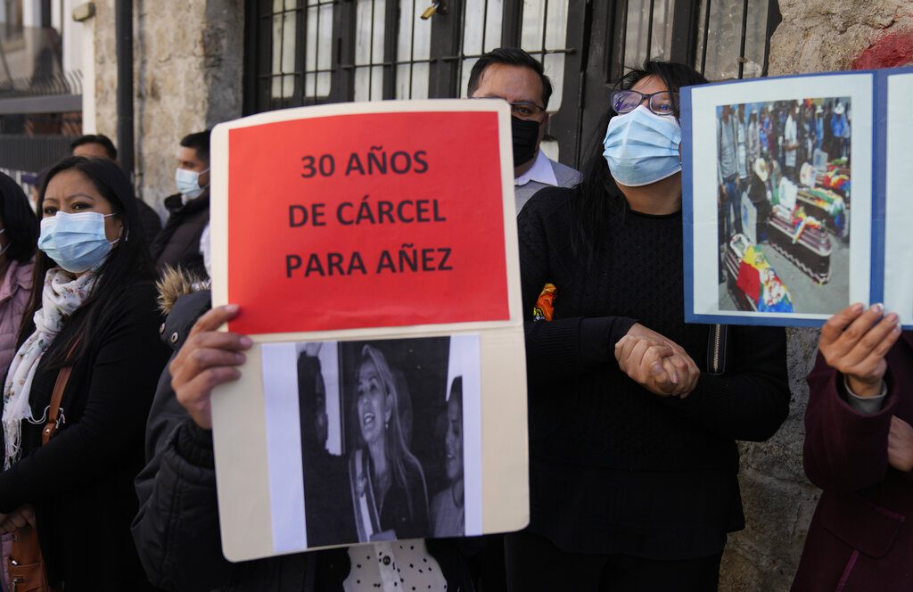 10ετή κάθειρξη για ενορχήστρωση πραξικοπήματος στην πρώην πρόεδρο της Βολιβίας