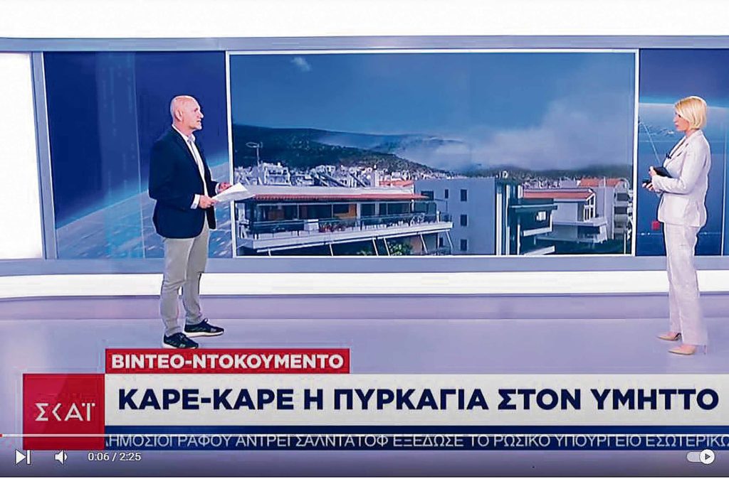 Ο Υμηττός είναι τρελός και ο μπακλαβάς γωνία